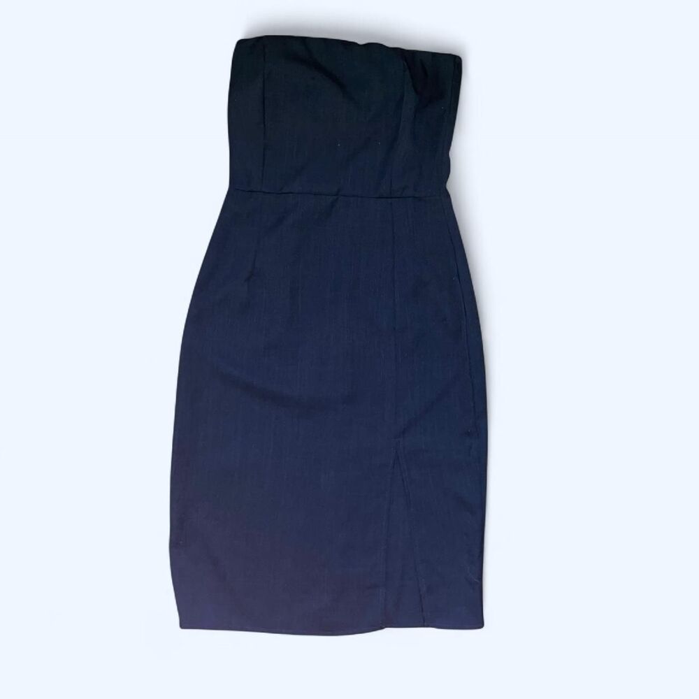 Fashion-nova Women's Navy Dress